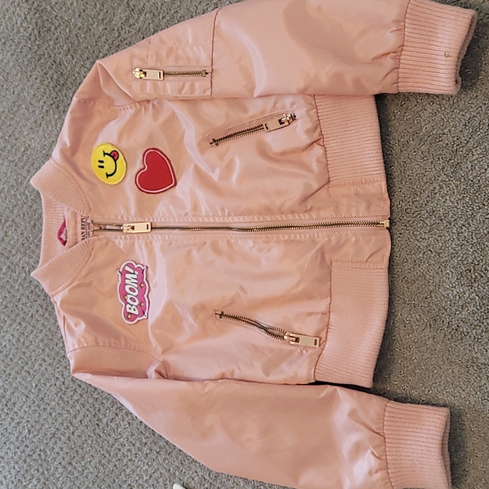 Designer Urban Republic hot patchwork kids bomber!!